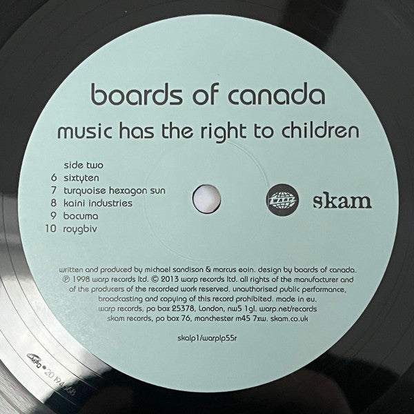 Boards Of Canada : Music Has The Right To Children (2xLP, Album, RE, RP)