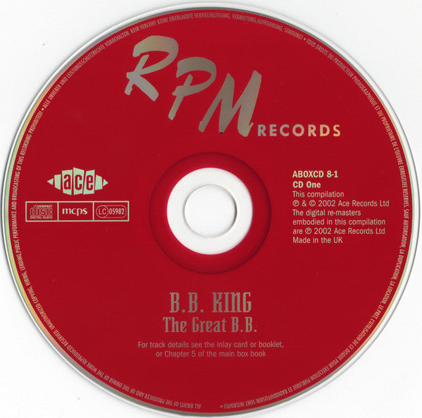 B.B. King ~ The Vintage Years (Vinyl) - Djungel & Jazz