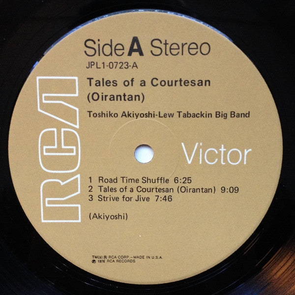 Toshiko Akiyoshi-Lew Tabackin Big Band ~ Tales Of A Courtesan (Oirantan) (Vinyl) - Djungel & Jazz