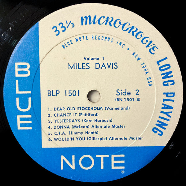 Miles Davis : Volume 1 (LP, Comp, Mono, RE, RP)