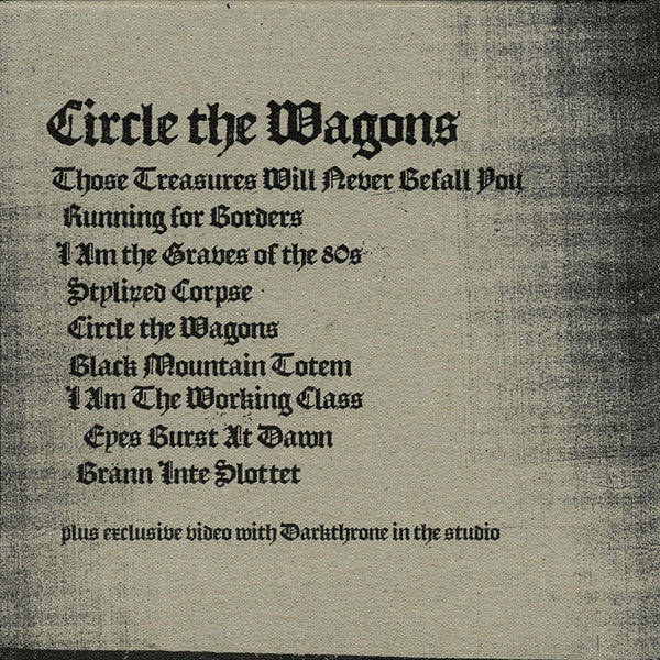 Darkthrone ~ Circle The Wagons (Vinyl) - Djungel & Jazz