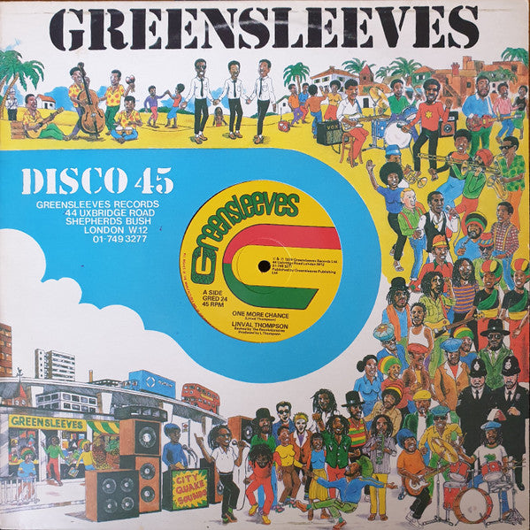 Linval Thompson : One More Chance / Long Time Me Na Rub You In A Dance (12")