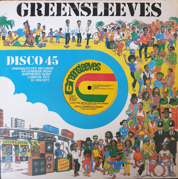 Linval Thompson : One More Chance / Long Time Me Na Rub You In A Dance (12")