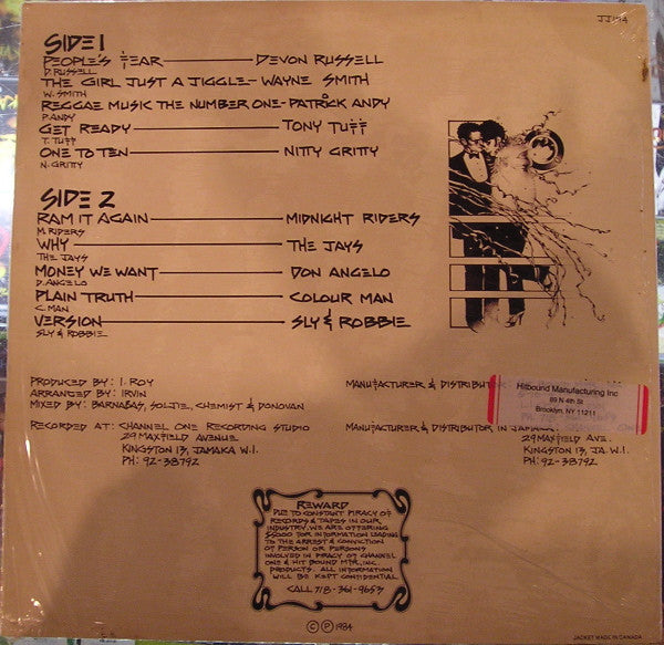 Various : Sly, Robbie & The Radication Squad Present Adam And Eve (LP, Comp, RP)