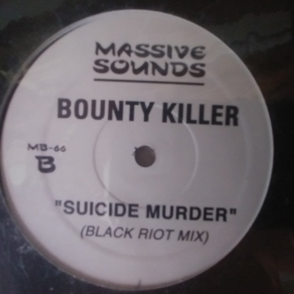 Bounty Killer : Suicide Murder (12", Pro)