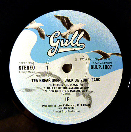 If ~ Tea-Break Over-Back On Your 'Eads! (Vinyl) - Djungel & Jazz