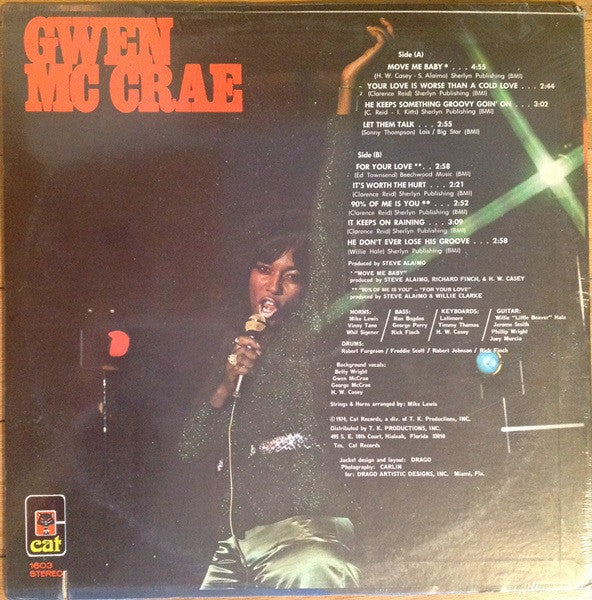 Gwen McCrae : Gwen Mc Crae (LP, Album)