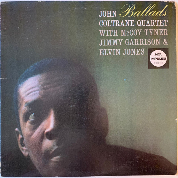 The John Coltrane Quartet : Ballads (LP, RE, Glo)