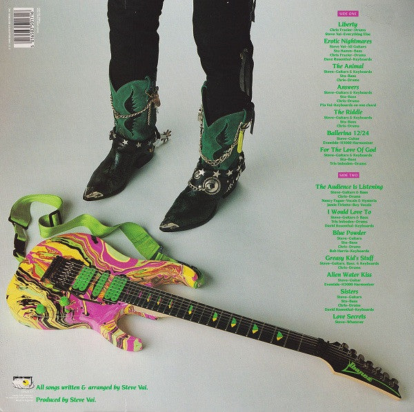 Steve Vai ~ Passion And Warfare (Vinyl) - Djungel & Jazz