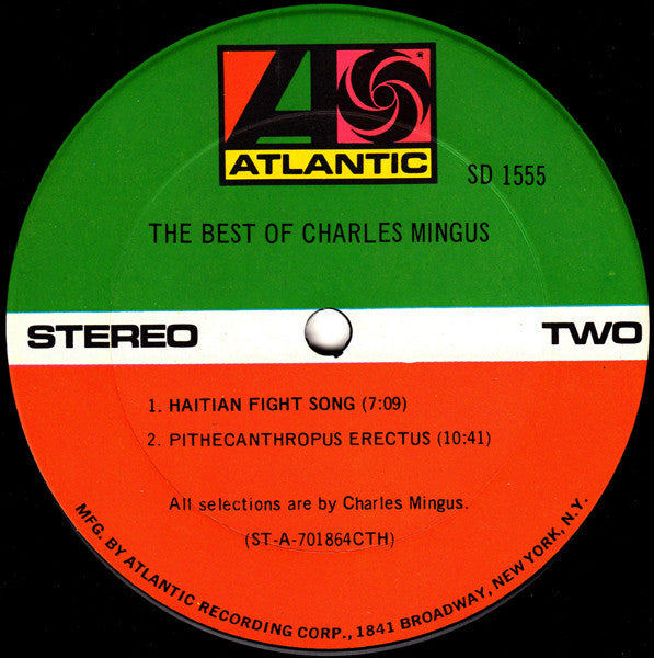 Charles Mingus ~ The Best Of Charles Mingus (Vinyl) - Djungel & Jazz