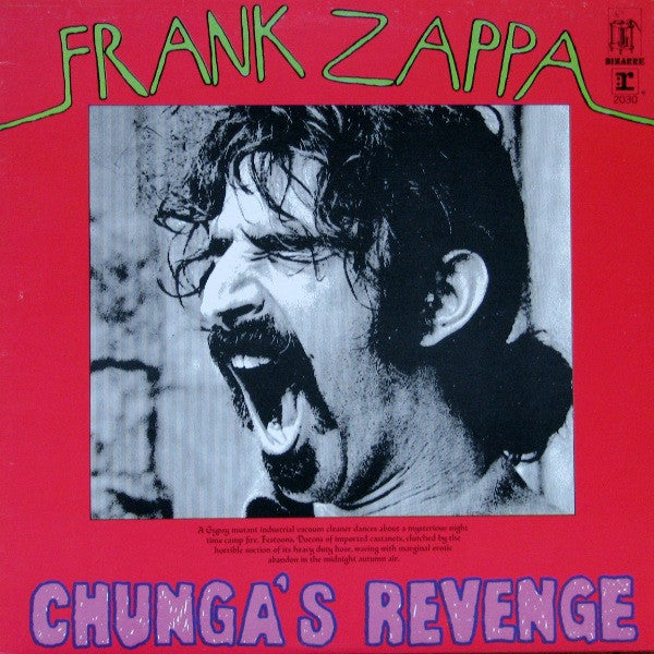 Frank Zappa ~ Chunga's Revenge (Vinyl) - Djungel & Jazz