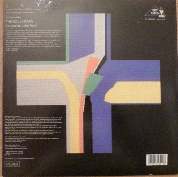 Giles Swayne ~ Cry (Vinyl) - Djungel & Jazz