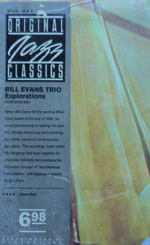 The Bill Evans Trio : Explorations (LP, Album, RE)
