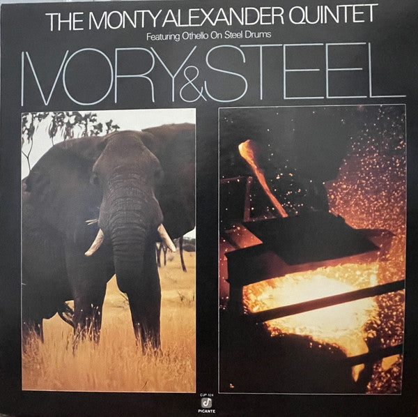 The Monty Alexander Quintet ~ Ivory & Steel (Vinyl) - Djungel & Jazz