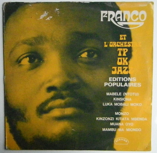 Franco Et L' Orchestre T.P.O.K. Jazz ~ Untitled (Vinyl) - Djungel & Jazz