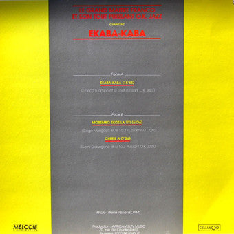 Franco & Son Orchestre T.P.O.K. Jazz ~ Ekaba-Kaba (Yo Moko Okabeli Ngai Ye Oh) (Vinyl) - Djungel & Jazz