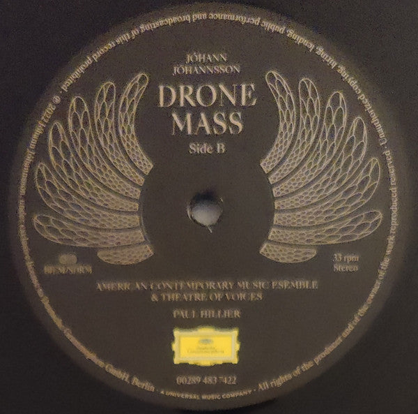 Jóhann Jóhannsson, ACME & Theatre Of Voices, Paul Hillier ~ Drone Mass (Vinyl) - Djungel & Jazz