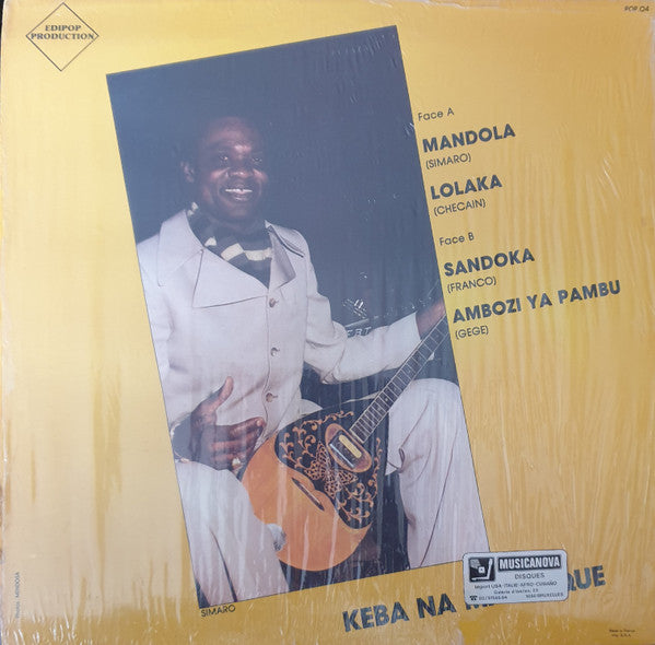 Franco Et Orchestre T.P.O.K. Jazz ~ Keba Na Matraque (Vol. 4) - Mandola (Vinyl) - Djungel & Jazz