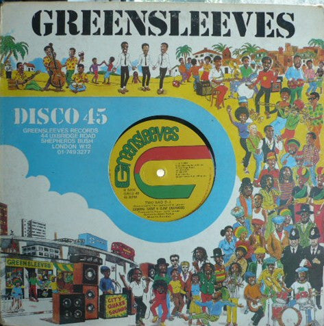 General Saint & Clint Eastwood ~ Tribute To General Echo / Two Bad D.J. (Vinyl) - Djungel & Jazz