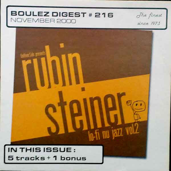 Rubin Steiner ~ Boulez Digest # 216 November 2000 (Vinyl) - Djungel & Jazz