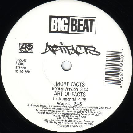 Artifacts : Art Of Facts (12")