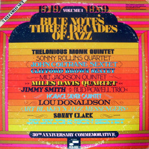 Various ~ Blue Note's Three Decades Of Jazz - Volume 1 - 1949 - 1959 (Vinyl) - Djungel & Jazz