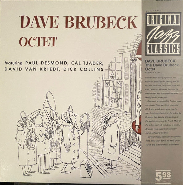Dave Brubeck Octet ~ Dave Brubeck Octet (Vinyl) - Djungel & Jazz