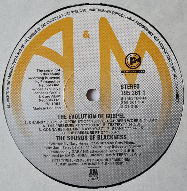 Sounds Of Blackness ~ The Evolution Of Gospel (Vinyl) - Djungel & Jazz