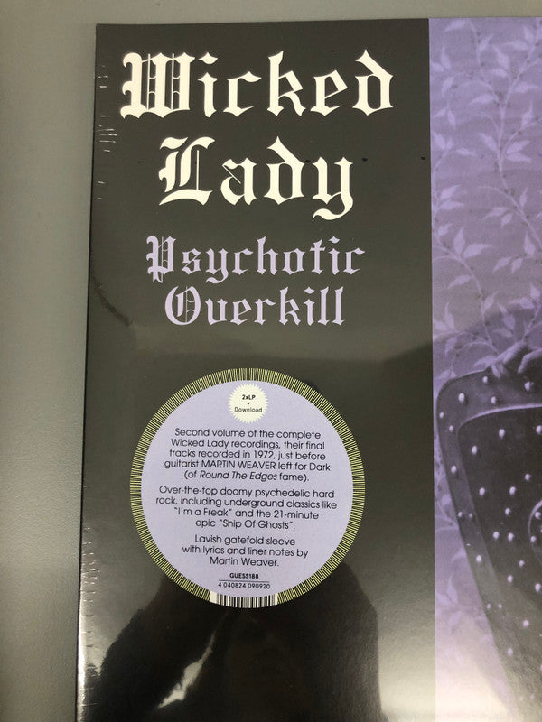 Wicked Lady ~ Psychotic Overkill (Vinyl) - Djungel & Jazz