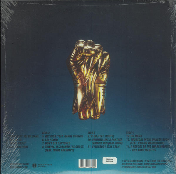 Run The Jewels ~ Run The Jewels 3 (Vinyl) - Djungel & Jazz