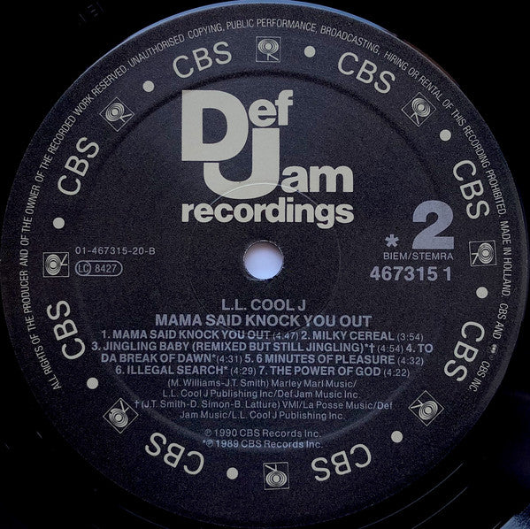LL Cool J ~ Mama Said Knock You Out (Vinyl) - Djungel & Jazz