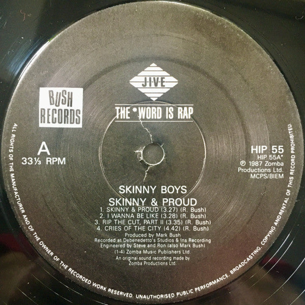 Skinny Boys ~ Skinny & Proud (Vinyl) - Djungel & Jazz