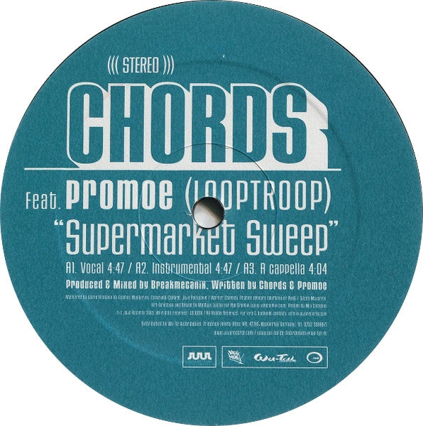 Chords ~ Supermarket Sweep / Idiot Savant (Vinyl) - Djungel & Jazz