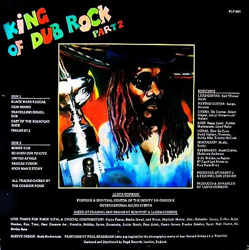 Sir Coxson Sound : King Of Dub Rock Part 2 (LP, Album)