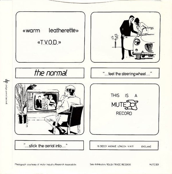 The Normal ~ T.V.O.D. / Warm Leatherette (Vinyl) - Djungel & Jazz