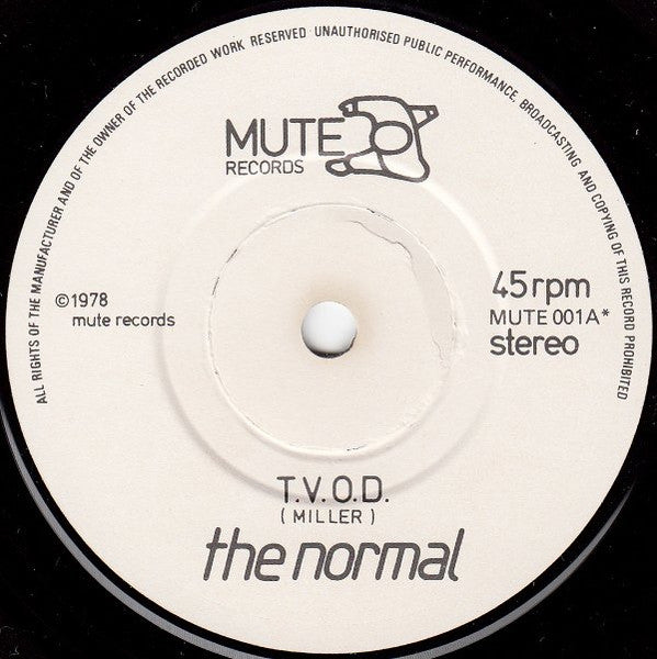 The Normal ~ T.V.O.D. / Warm Leatherette (Vinyl) - Djungel & Jazz