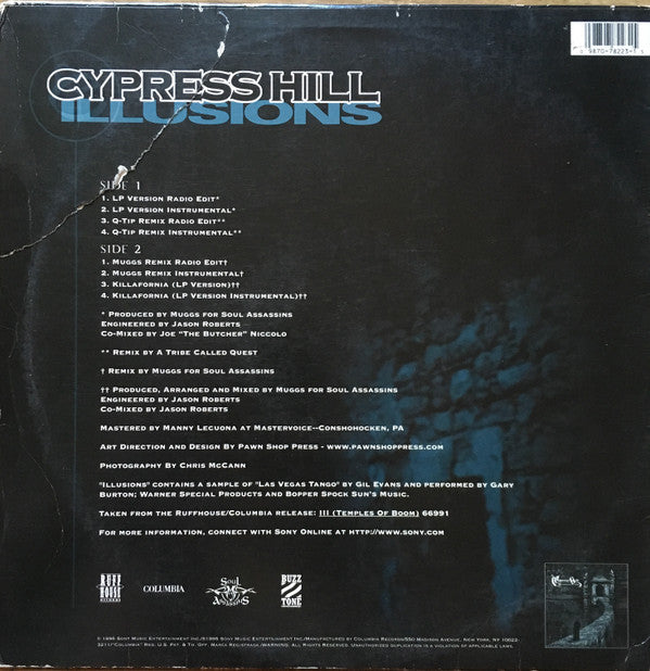 Cypress Hill ~ Illusions (Vinyl) - Djungel & Jazz