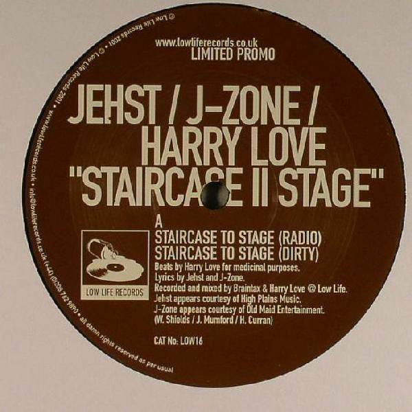 Jehst / J-Zone / Harry Love ~ Staircase II Stage (Vinyl) - Djungel & Jazz