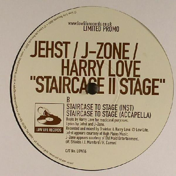 Jehst / J-Zone / Harry Love ~ Staircase II Stage (Vinyl) - Djungel & Jazz