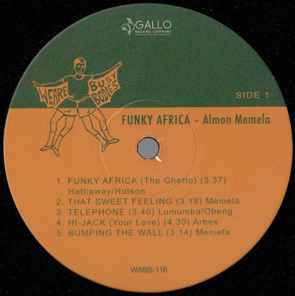 Almon Memela ~ Funky Africa (Vinyl) - Djungel & Jazz