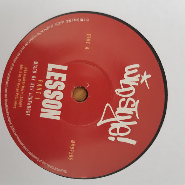 Kev Luckhurst ~ Wild Style! Lesson Part 1+2 (Vinyl) - Djungel & Jazz
