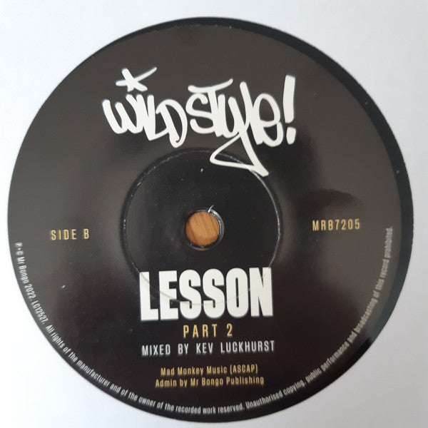 Kev Luckhurst ~ Wild Style! Lesson Part 1+2 (Vinyl) - Djungel & Jazz