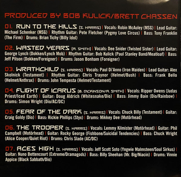 Various ~ Numbers From The Beast (An All Star Salute To Iron Maiden) (Vinyl) - Djungel & Jazz