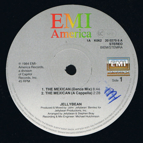 Jellybean ~ The Mexican (Vinyl) - Djungel & Jazz