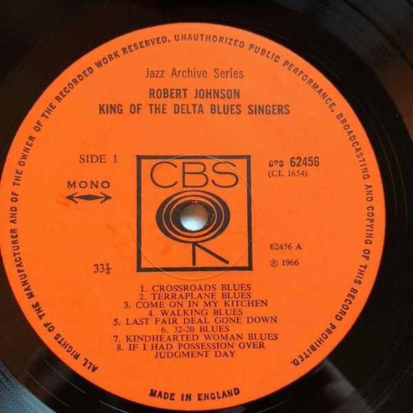 Robert Johnson ~ King Of The Delta Blues Singers (Vinyl) - Djungel & Jazz