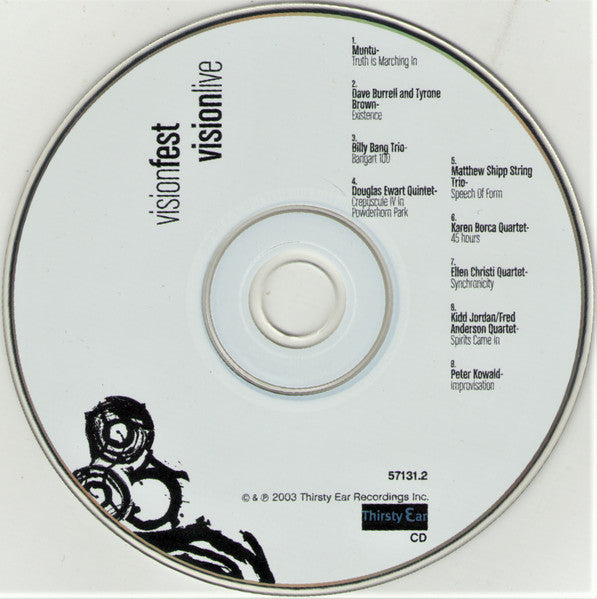 Various ~ Visionfest : Visionlive (Vinyl) - Djungel & Jazz