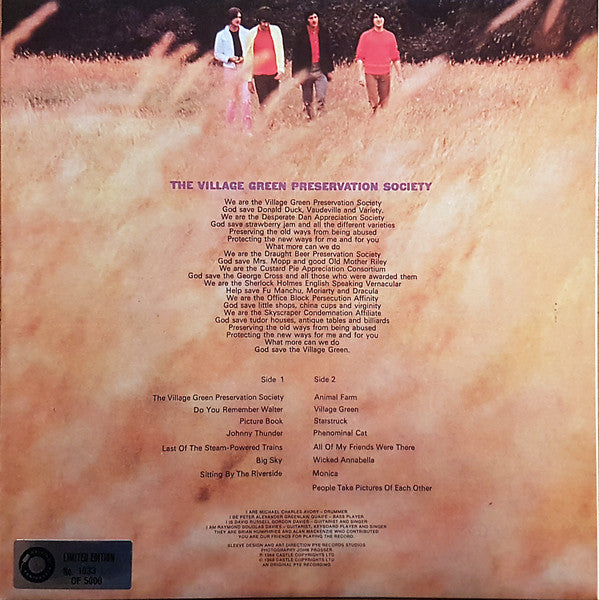 The Kinks ~ The Kinks Are The Village Green Preservation Society (Vinyl) - Djungel & Jazz