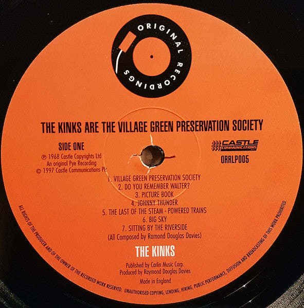 The Kinks ~ The Kinks Are The Village Green Preservation Society (Vinyl) - Djungel & Jazz
