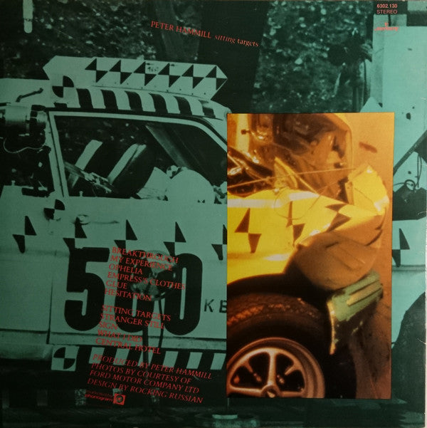 Peter Hammill ~ Sitting Targets (Vinyl) - Djungel & Jazz