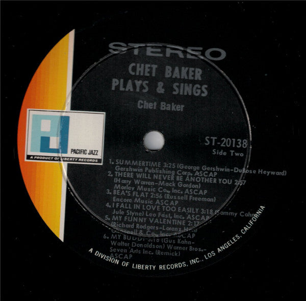 Chet Baker ~ Plays And Sings (Vinyl) - Djungel & Jazz